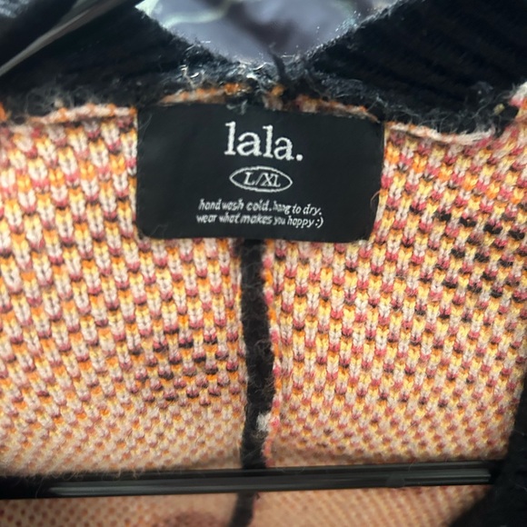 Dressed in Lala Outerspace Oversize Open Front Cardigan - Picture 3 of 3